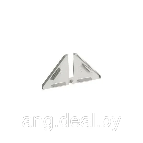 Комплект заглушек для треугольного бортика M3530, цвет 07 серый