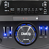 Переносная акустическая система c караоке, Bluetooth, microSD, USB и FM радио Dialog Oscar AO-20, фото 2