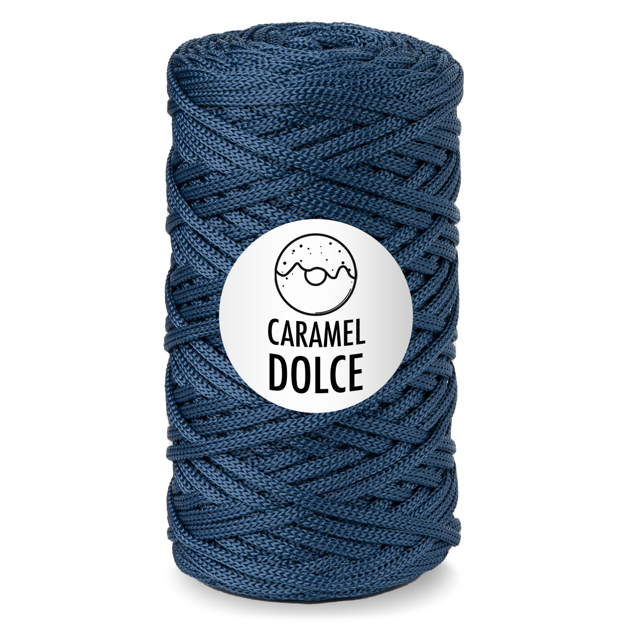 Шнур для вязания Caramel DOLCE 4 мм цвет черника
