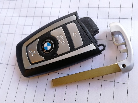 Корпус ключа BMW 5, 6, 7-series, X3 - фото 1 - id-p208596436