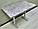 Удобный кухонный стол на металлокаркасе серии "Н" из постформинга, массива дуба или ЛДСП с выбором раз, фото 3