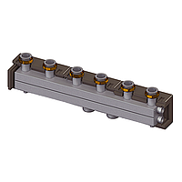 ELSEN Гребёнка, DN32, 2", 2 контура, размер отвода-2", 6,5 м3/ч EWG32.02