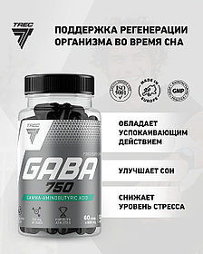 Trec Nutrition GABA 750  60 капсул