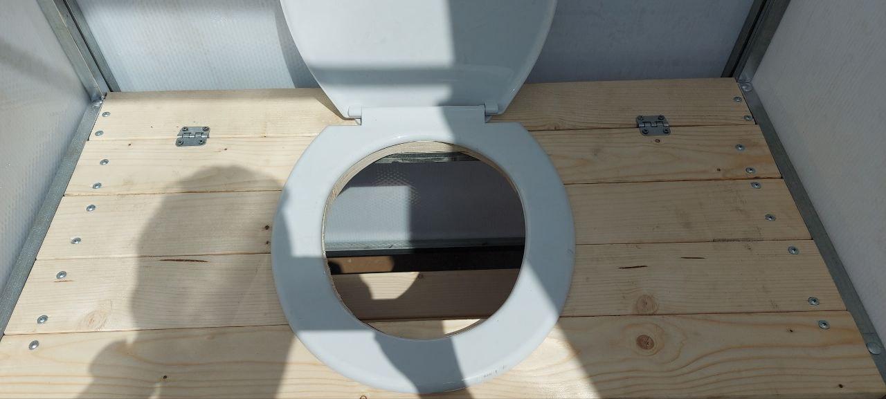 Туалет дачный из поликарбоната - фото 8 - id-p208615978