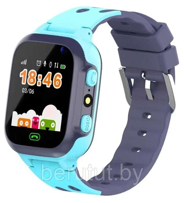 Смарт часы, умные детские с GPS с камерой и SIM картой E07 - фото 2 - id-p208621123