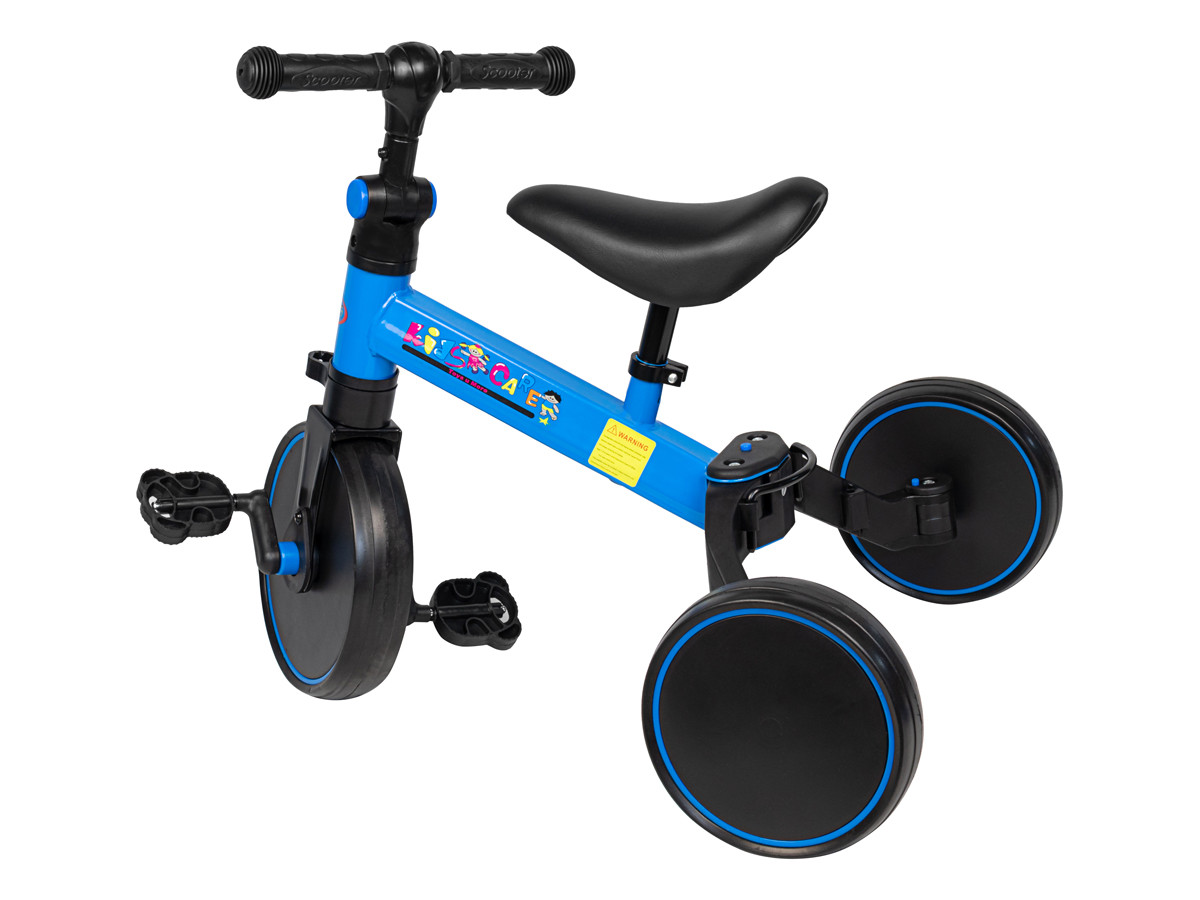Детский велосипед-беговел Kid's Care 003 (синий) - фото 2 - id-p208626245