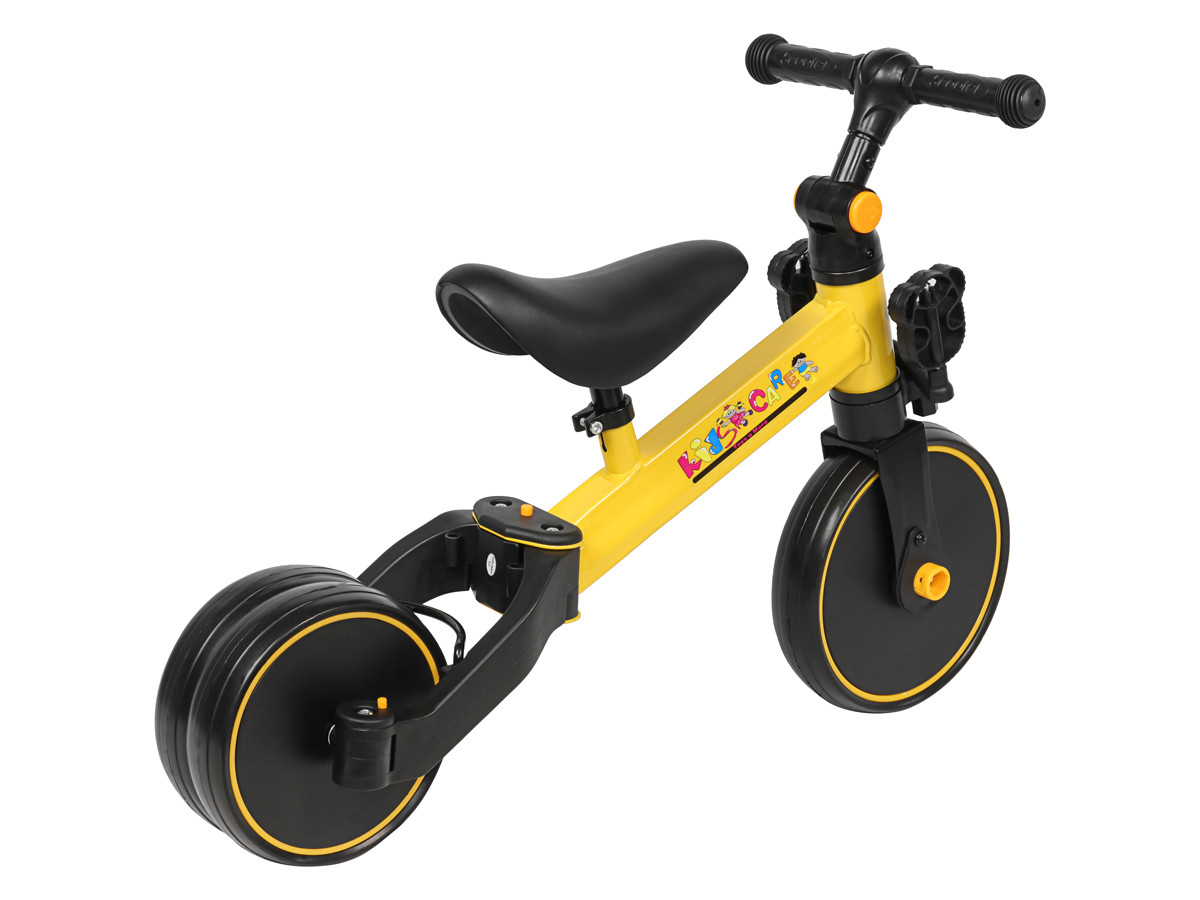 Детский велосипед-беговел Kid's Care 003 (желтый) - фото 3 - id-p208626559