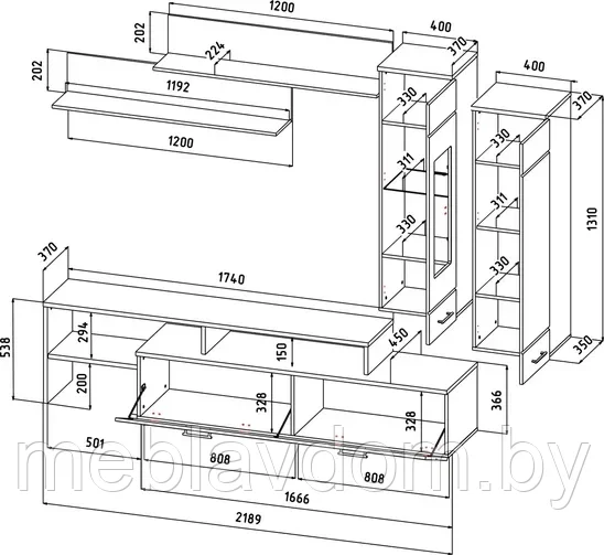 Гостиная Neo-7 (2,6м) - фото 3 - id-p208630190