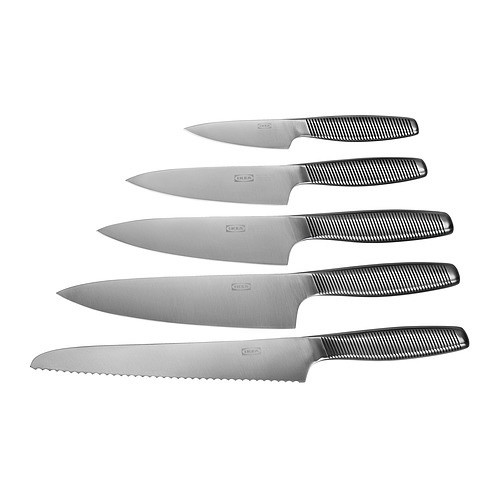 IKEA/ ИКЕА 365+ набор ножей, 5 шт., нержавеющая сталь