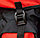 Велосумка на багажник Турлан Мустанг-70 л черный/красный, фото 3
