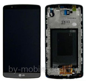 Экран (модуль) в раме LG G3 (D855) черный