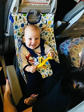Гамак в самолёт и автобус для ног ребёнка Маруся KIDS, фото 2