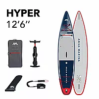 Доска SUP Board надувная (Сап Борд) Aqua Marina Hyper 12.6 (381см) New 23