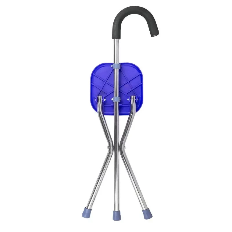 Трость-стул складная 4-х ногая WMC TOOLS WMC-4L (Синий) - фото 2 - id-p208635238