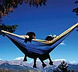 Гамак подвесной двухместный "Hammock Swing" Ультралёгкий и сверхпрочный! (Крепления в комплекте) 270х140 см, фото 5