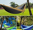 Гамак подвесной двухместный "Hammock Swing" Ультралёгкий и сверхпрочный! (Крепления в комплекте) 270х140 см, фото 6