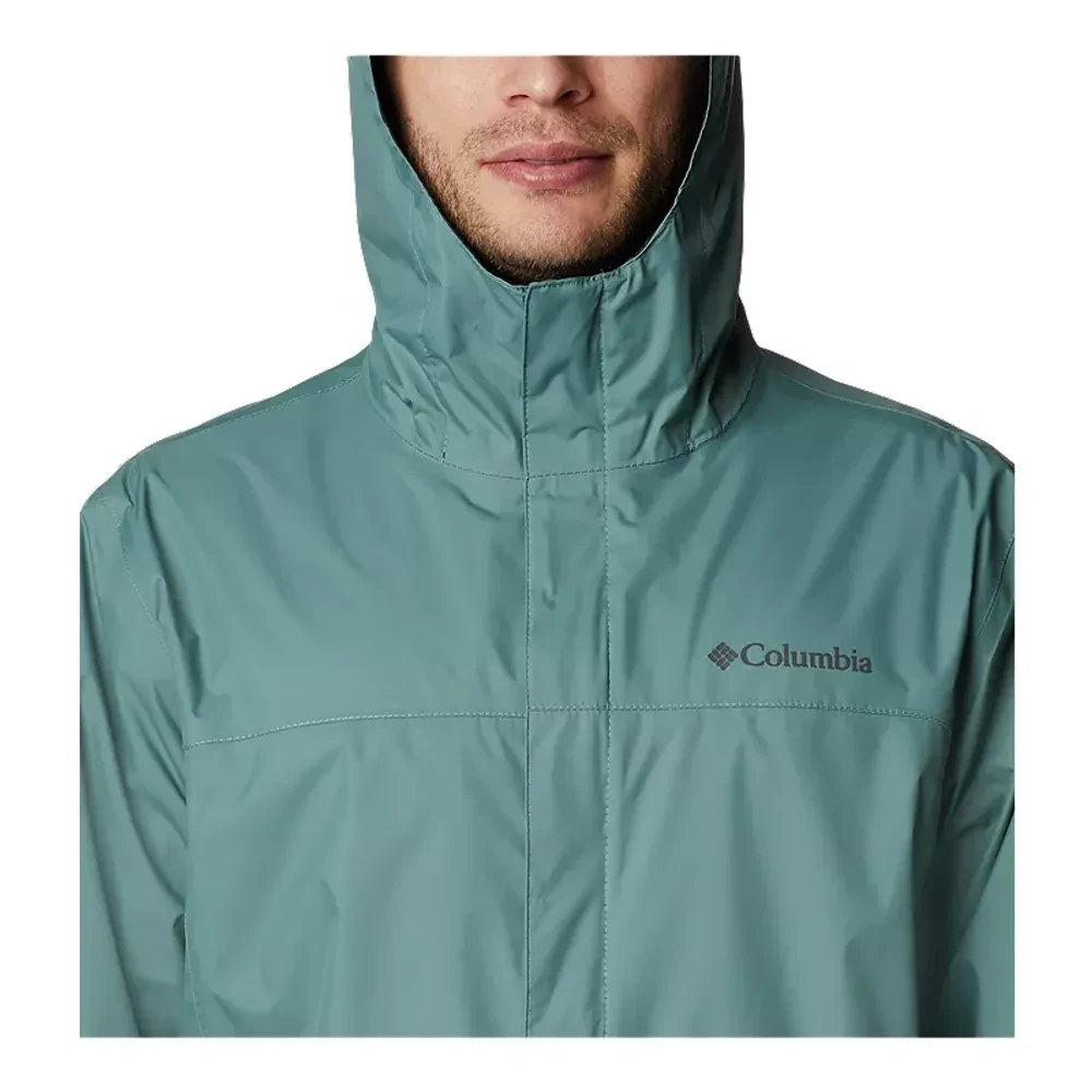 Куртка мужская Columbia Watertight II Jacket серый - фото 6 - id-p206895433