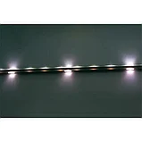 Профиль-светильник LED Orlo, 850 мм, 2W/24V, 5000K, для стеклянных полок, отделка серый, кон-р L822, фото 6