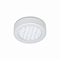 Светильник LED Round Ring, 1.5W/12V, 3000K, отделка алюминий, кон-р L813