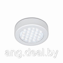 Светильник LED Round Ring, 1.5W/12V, 3000K, отделка алюминий, кон-р  L813