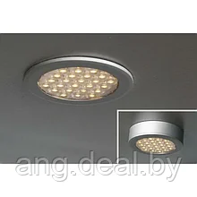 Светильник LED Round Ring, 1.5W/12V, 6000K, отделка алюминий, кон-р  L813