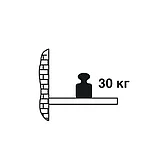 Менсолодержатель скрытый, L=350мм, d=18мм, с регулировкой, фото 3