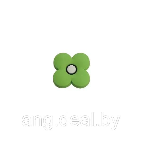 Ручка-кнопка Цветок зеленый - фото 3 - id-p208649577
