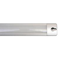 Профиль-светильник LED Line-IR, 600 мм, 8W/12V, 4500K, накладной, бесконтактное вкл., отделка алюминий, кон-р