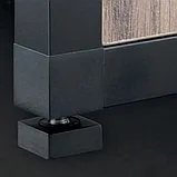 Cadro Уголок соединительный 2DF c опорной ножкой, отделка черная, фото 3