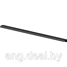 Ручка-профиль накладная L.596мм, отделка черный бархат (матовый)