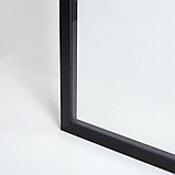 Профиль рамочный узкий, L=3900мм, отделка черный шлифованный (анодировка), фото 3