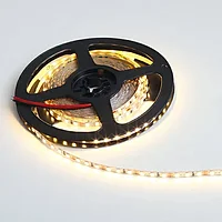 Лента светодиодная SMD2835, 120 LED/м, 9,6Вт/м, 12В, 500Лм./м 5000х5 мм, IP 20, 3500К (теплый белый)