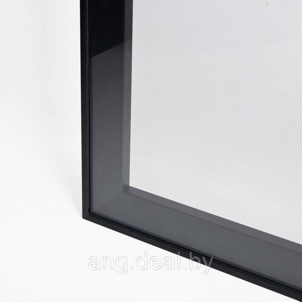 Профиль рамочный, L=3900мм, отделка черный шлифованный (анодировка) - фото 3 - id-p208654585