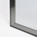 Профиль рамочный, L=3900мм, отделка никель шлифованный (анодировка), фото 3
