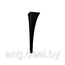 Нога для стола Флоренция, h.720, отделка черный бархат (матовый)