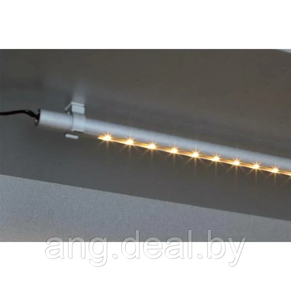 Комплект из 5-и светильников LED Profile Tube, 3000K, отделка алюминий - фото 1 - id-p208648759