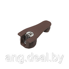 Стяжка эксцентриковая усиленная V20 для 16 мм ДСП, отделка темно-коричневая (за 100 штук)