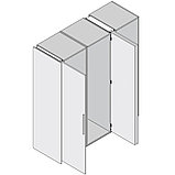 Concepta 50 Комплект фурнитуры для 1-ой двери (50кг/Н2301-2850мм), фото 2