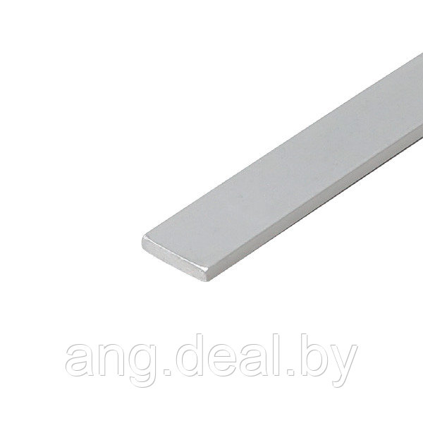 Алюминиевая пластина для LED ленты 0210, L=3000 мм, отделка алюминий (анодировка) - фото 1 - id-p208654903