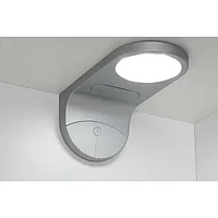 Светильник LED Angolo-T, 5W/12V, 6500K, отделка серебро матовое