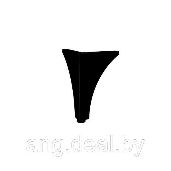 Ножка декоративная Флоренция, h.250, отделка черный бархат (матовый) - фото 1 - id-p208648176