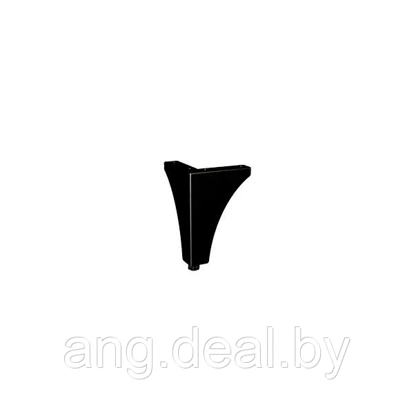 Ножка декоративная Флоренция, h.150, отделка черный бархат (матовый) - фото 1 - id-p208648178