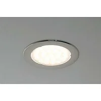 Светильник LED Metris V12, 1,6W/12V, 4000-4500K, отделка никель шлифованный глянец