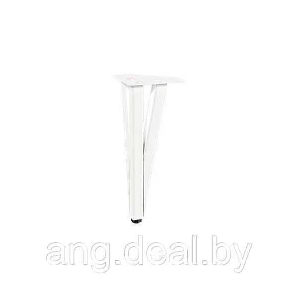 Ножка декоративная Риза, h.250, отделка белый бархат (матовый) - фото 1 - id-p208648207