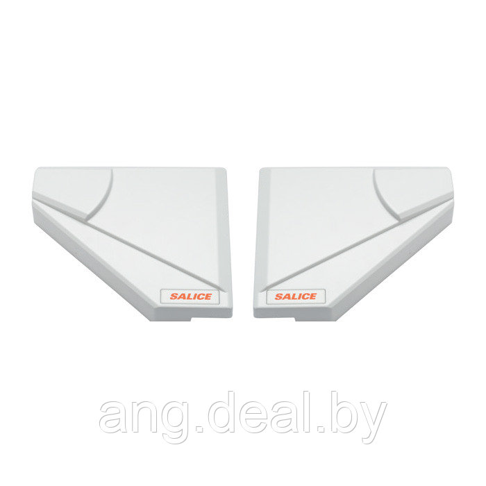 Комплект декоративных крышек EVOLIFT swing, цвет белый (левая/правая + 2 заглушки с логотипом SALICE) - фото 1 - id-p208654993
