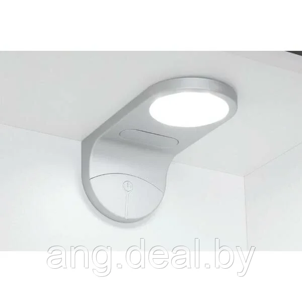 Комплект из 1-го светильника LED Angolo-T, 6500K, отделка серебро матовое - фото 1 - id-p208651154
