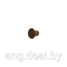 Заглушка декоративная d.5мм, цвет коричневый (за 100 штук)