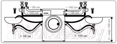 Стиральная машина Korting KWM 58LS1297 S - фото 4 - id-p208659191