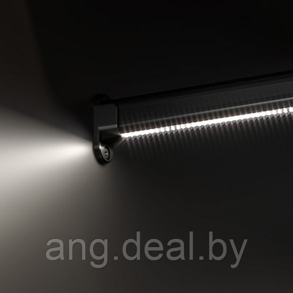 Профиль-штанга 1530 для LED подсветки, L=2000 мм, отделка черный (анодировка) - фото 4 - id-p208654236