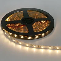 Лента светодиодная SMD3528, 60 LED/м, 4,8Вт/м, 12В, 180-240Лм./м 5000х8 мм, IP 20, 3500К (теплый белый)